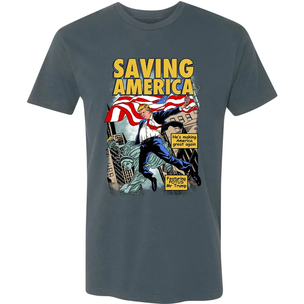 Saving America Premium Unisex T-shirt - 14