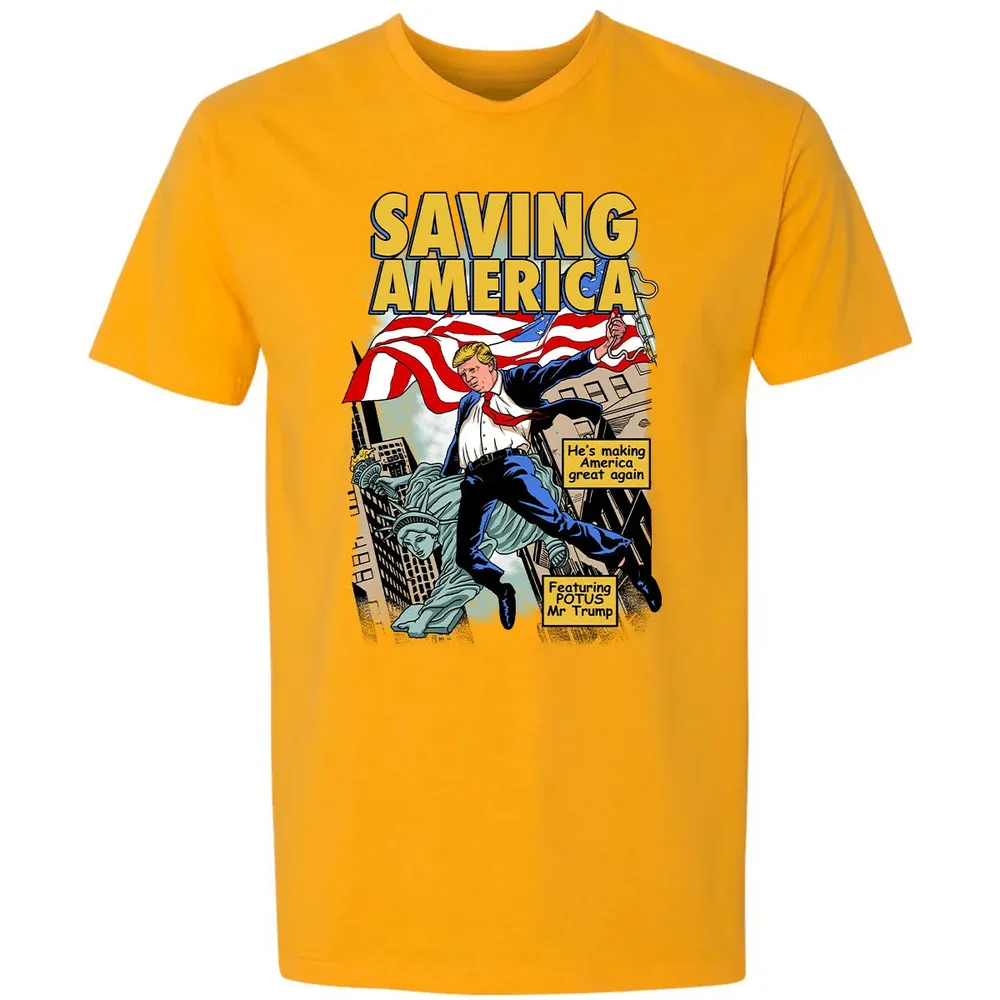 Saving America Premium Unisex T-shirt - 11