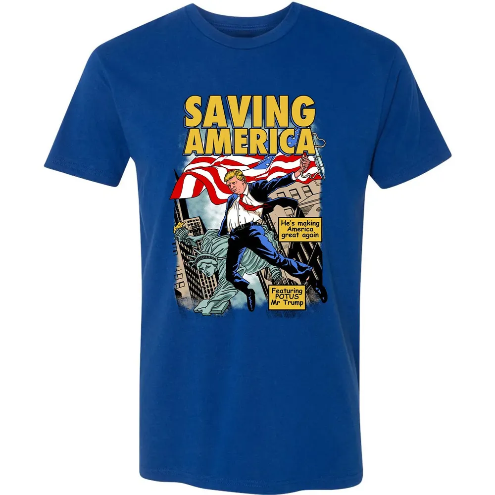 Saving America Premium Unisex T-shirt - 10