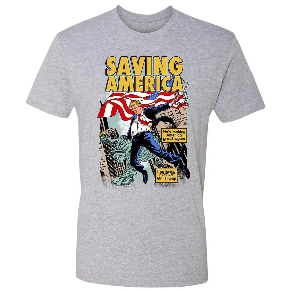 Saving America Premium Unisex T-shirt - 9