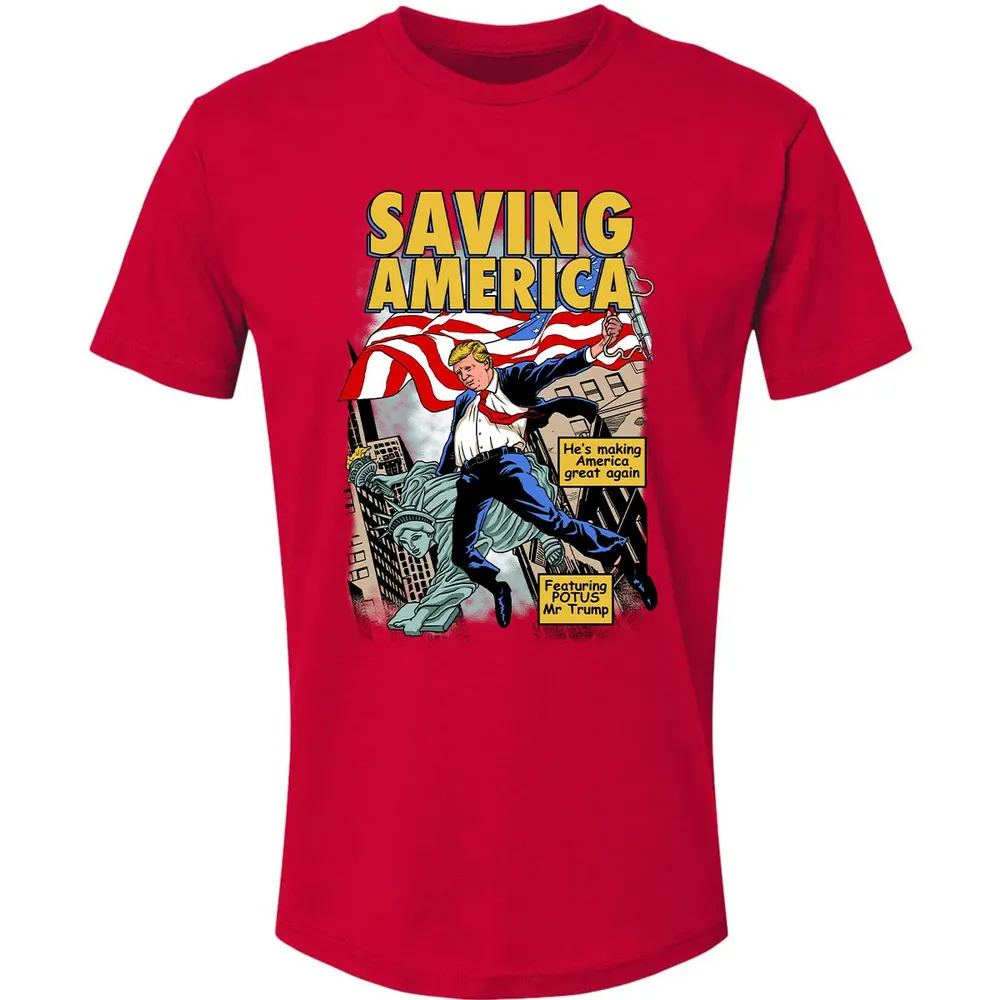 Saving America Premium Unisex T-shirt - 6