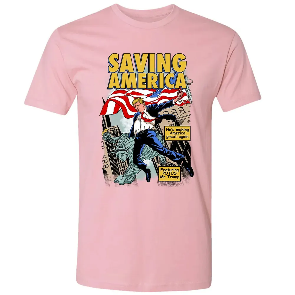 Saving America Premium Unisex T-shirt - 3