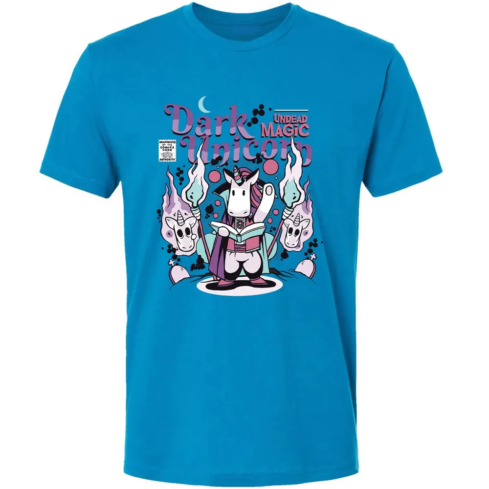 Dark Unicorn Undead Magic Premium Unisex T-shirt - 15