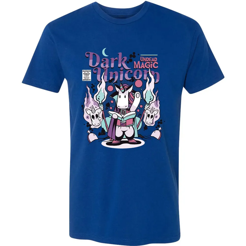 Dark Unicorn Undead Magic Premium Unisex T-shirt - 10