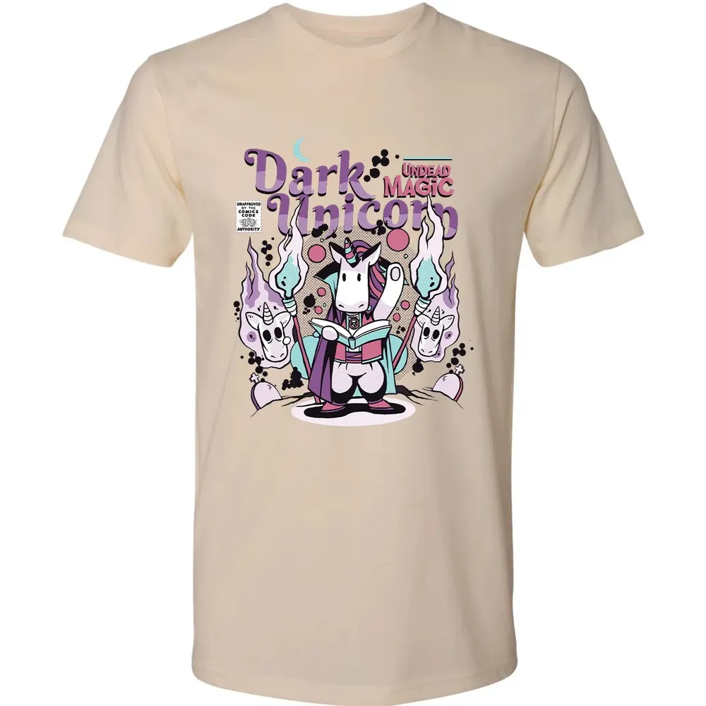 Dark Unicorn Undead Magic Premium Unisex T-shirt - 13