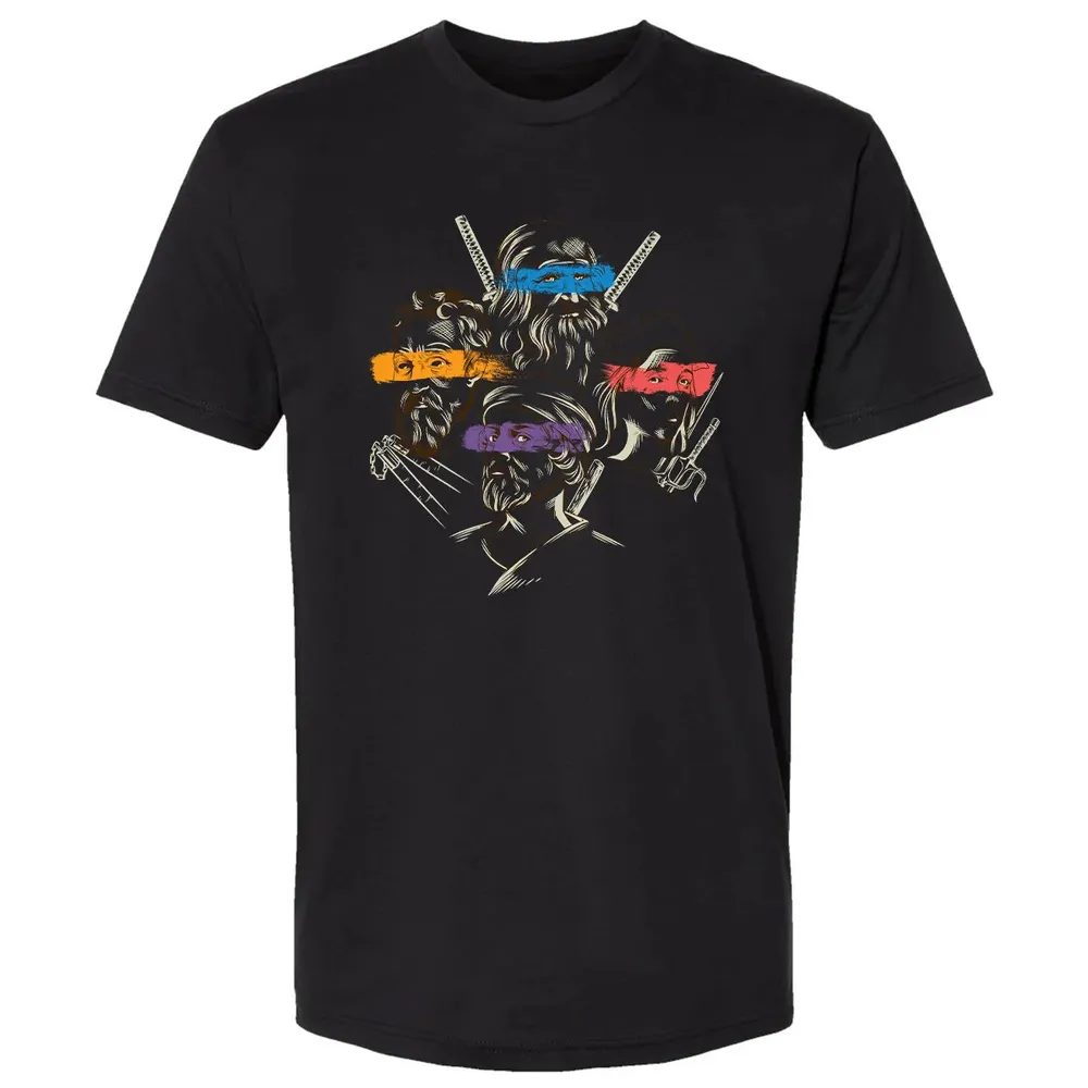 Leonardo, Michelangelo, Donatello, Raphael Premium Unisex T-shirt - 15