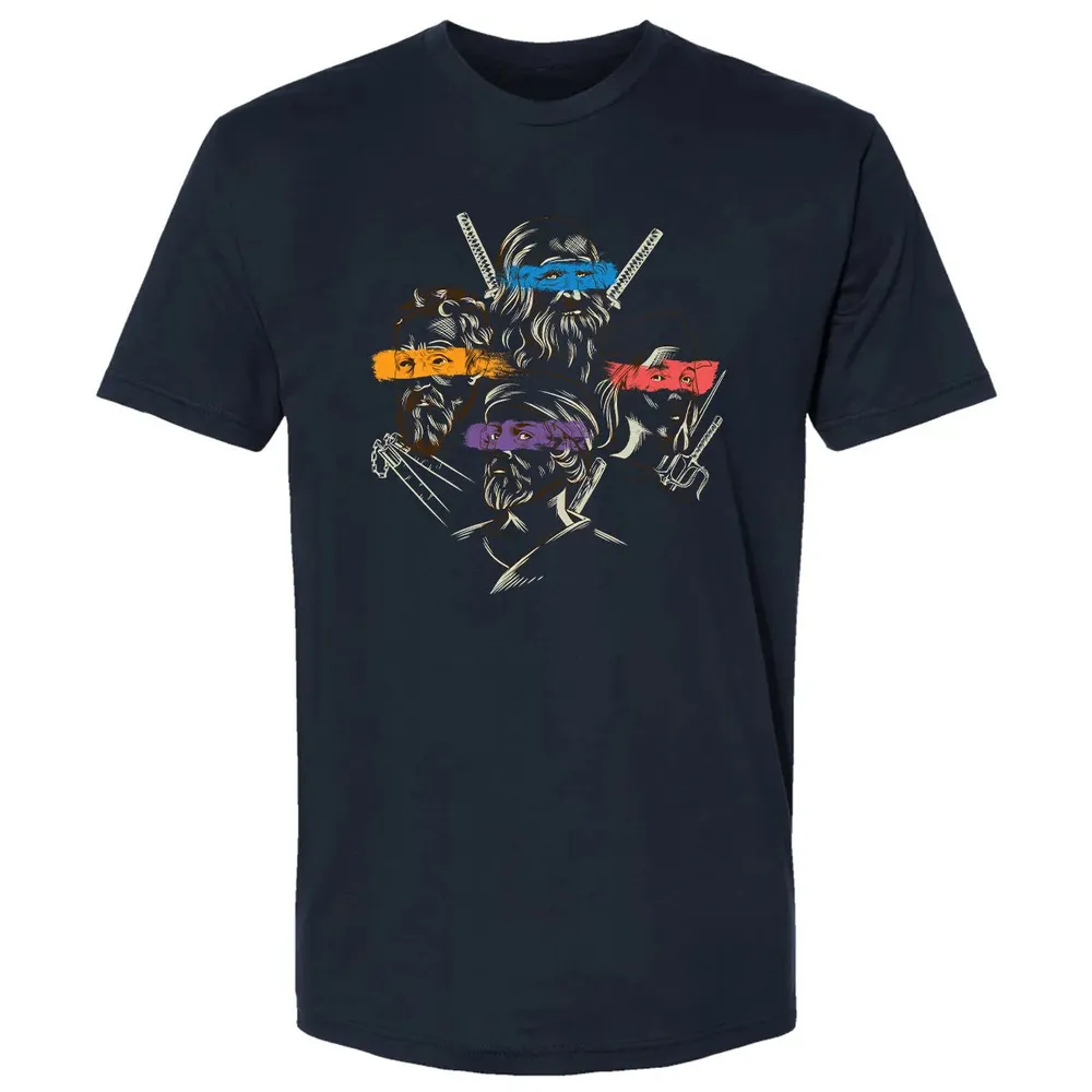 Leonardo, Michelangelo, Donatello, Raphael Premium Unisex T-shirt - 13