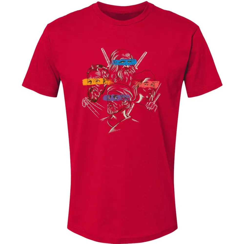 Leonardo, Michelangelo, Donatello, Raphael Premium Unisex T-shirt - 6