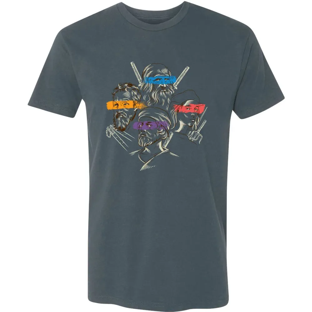 Leonardo, Michelangelo, Donatello, Raphael Premium Unisex T-shirt - 14