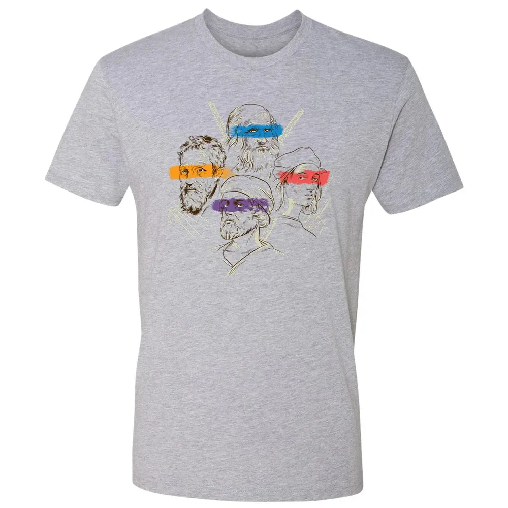 Leonardo, Michelangelo, Donatello, Raphael Premium Unisex T-shirt - 9