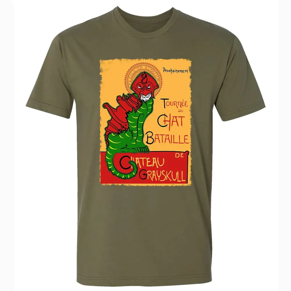 Tournee Du Chat Bataille Premium Unisex T-shirt - 5