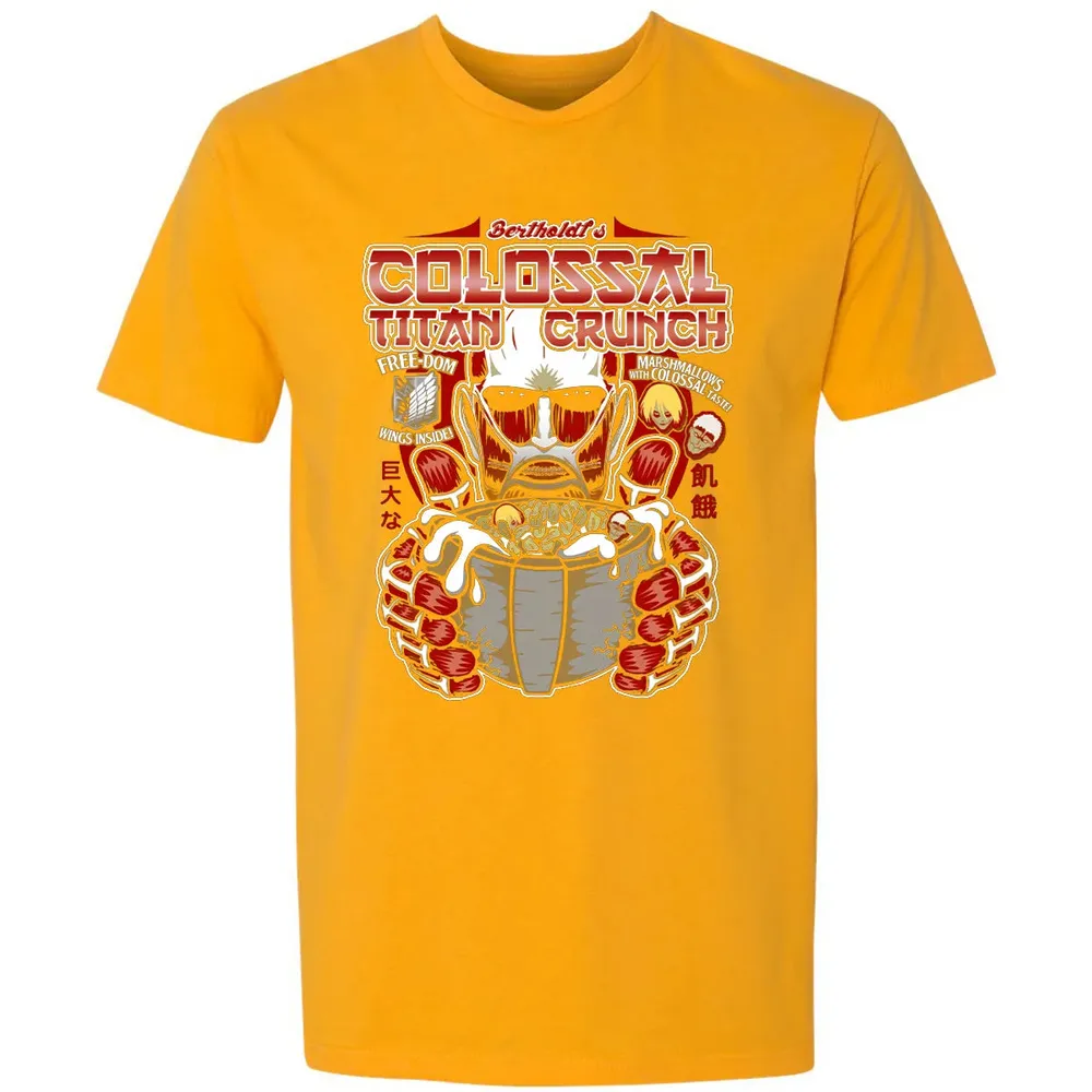 Colossal Titan Crunch Premium Unisex T-shirt - 11
