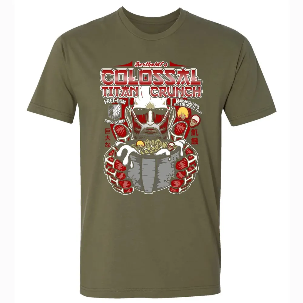 Colossal Titan Crunch Premium Unisex T-shirt - 5