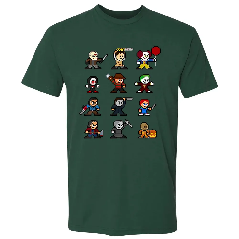 Pixel Horror Premium Unisex T-shirt - 12