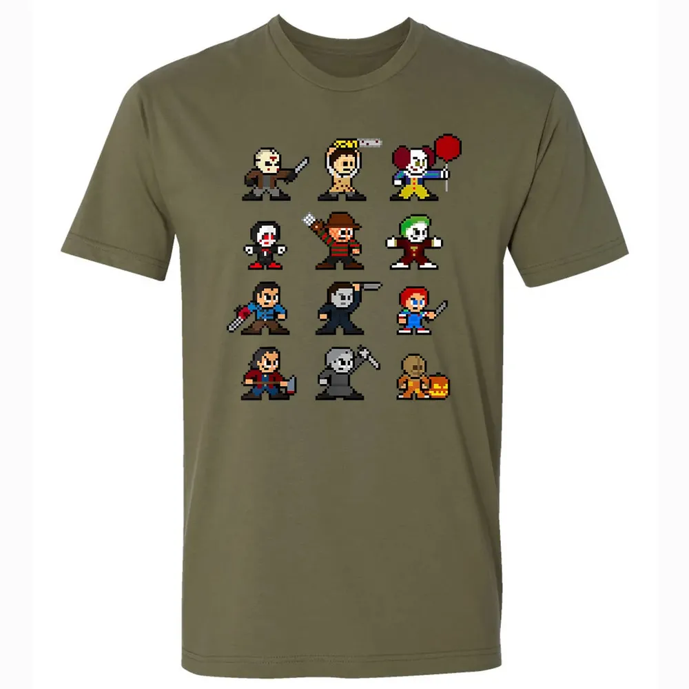 Pixel Horror Premium Unisex T-shirt - 5