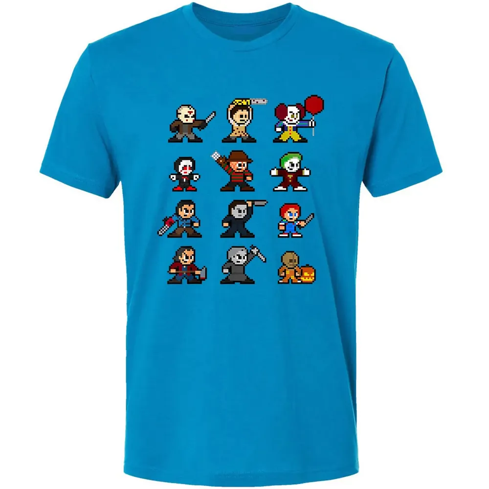 Pixel Horror Premium Unisex T-shirt - 4