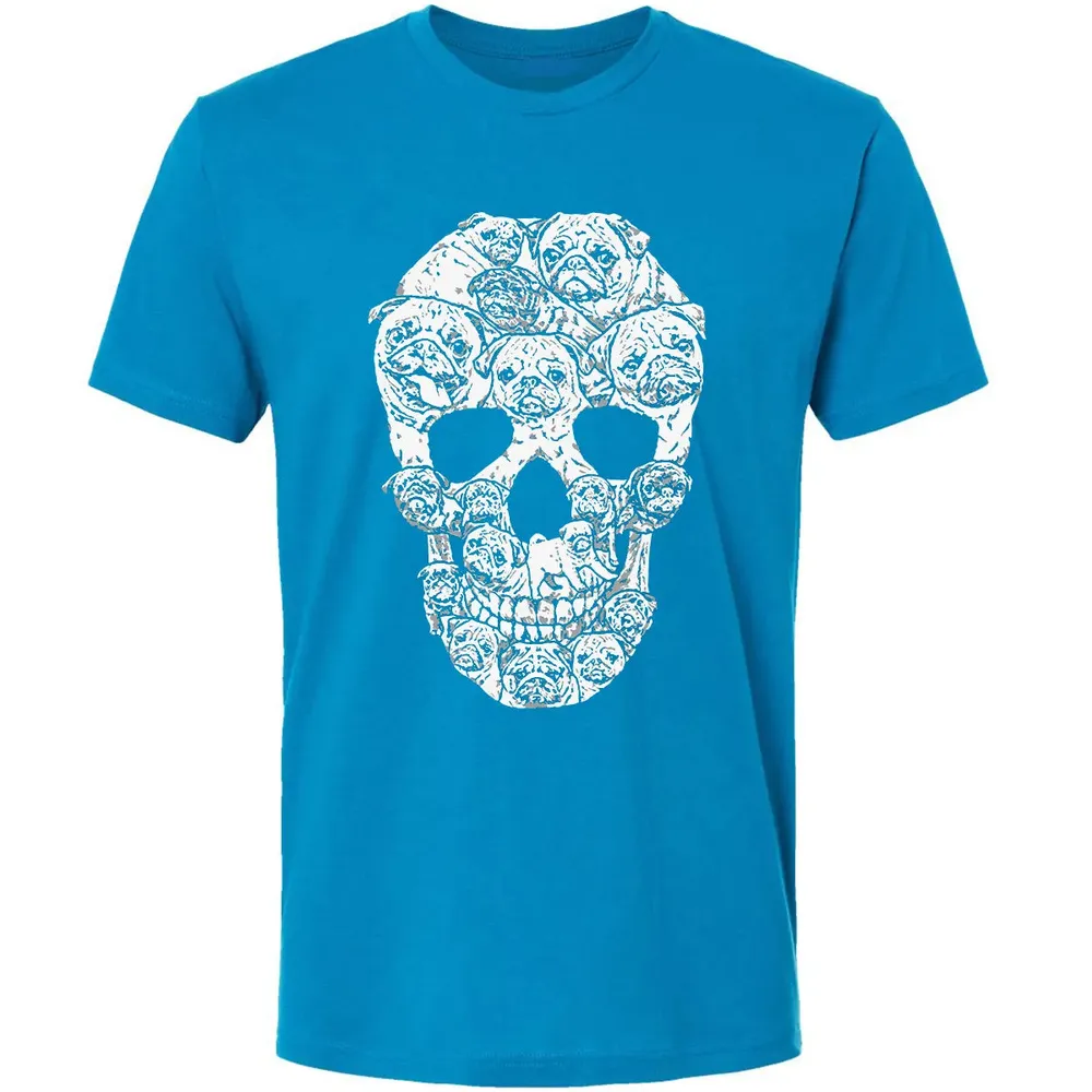 Pug Skull Premium Unisex T-shirt - 15