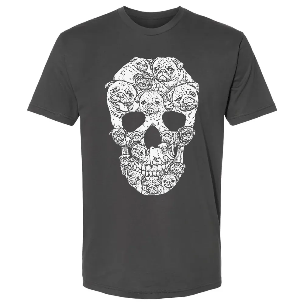 Pug Skull Premium Unisex T-shirt - 8