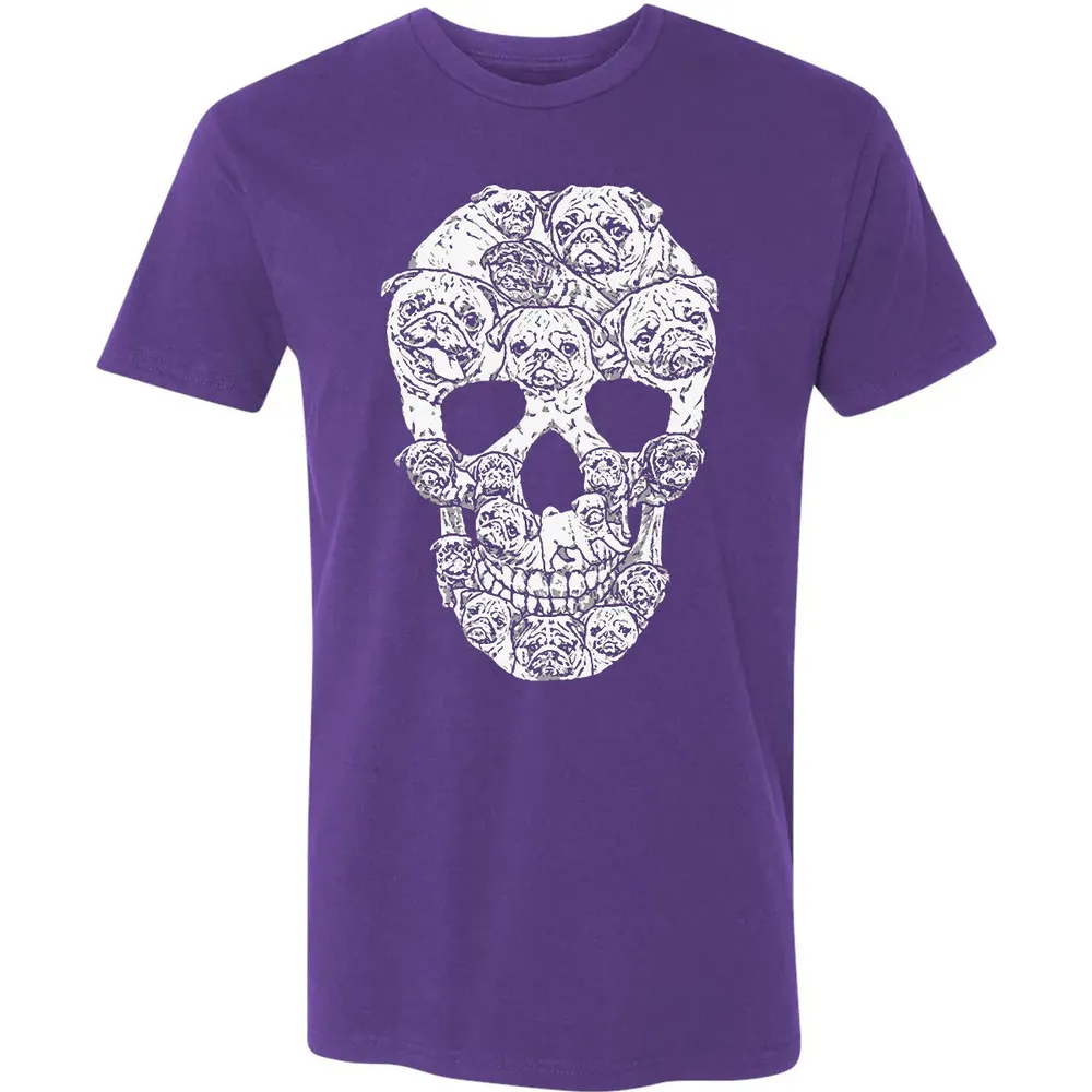 Pug Skull Premium Unisex T-shirt - 7