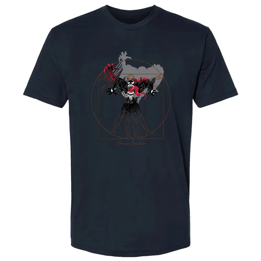 Vitruvian Symbiote Premium Unisex T-shirt - 13