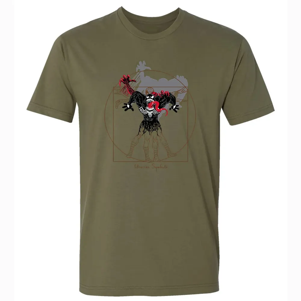 Vitruvian Symbiote Premium Unisex T-shirt - 5