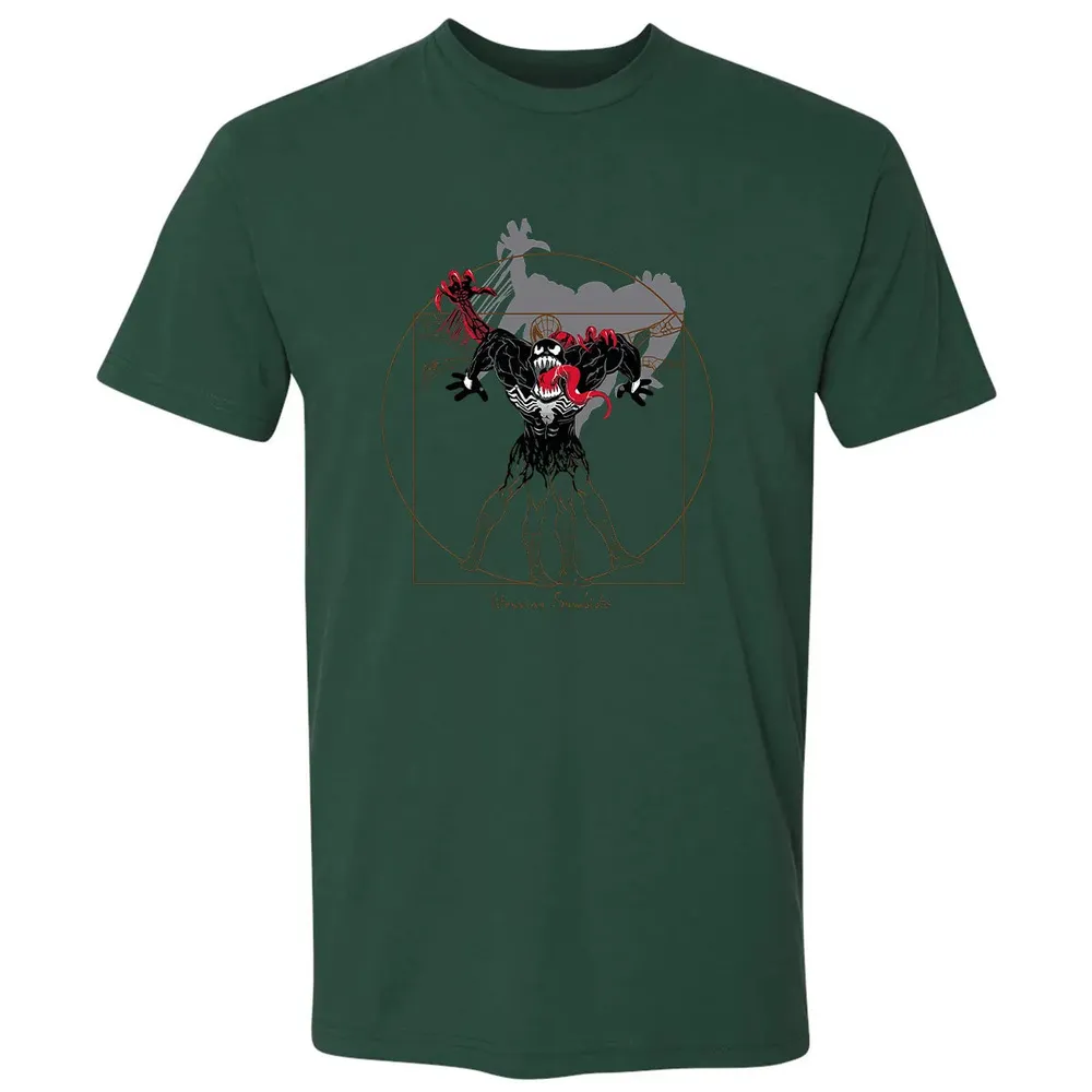 Vitruvian Symbiote Premium Unisex T-shirt - 12