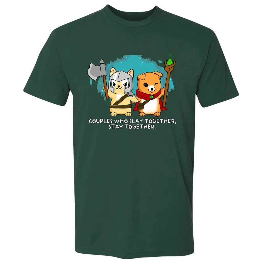 Couples Who Slay Together Stay Together Premium Unisex T-shirt - 12
