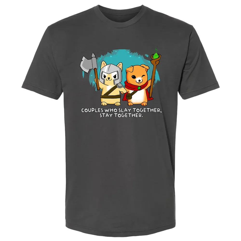 Couples Who Slay Together Stay Together Premium Unisex T-shirt - 8