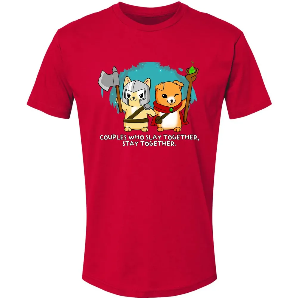 Couples Who Slay Together Stay Together Premium Unisex T-shirt - 6