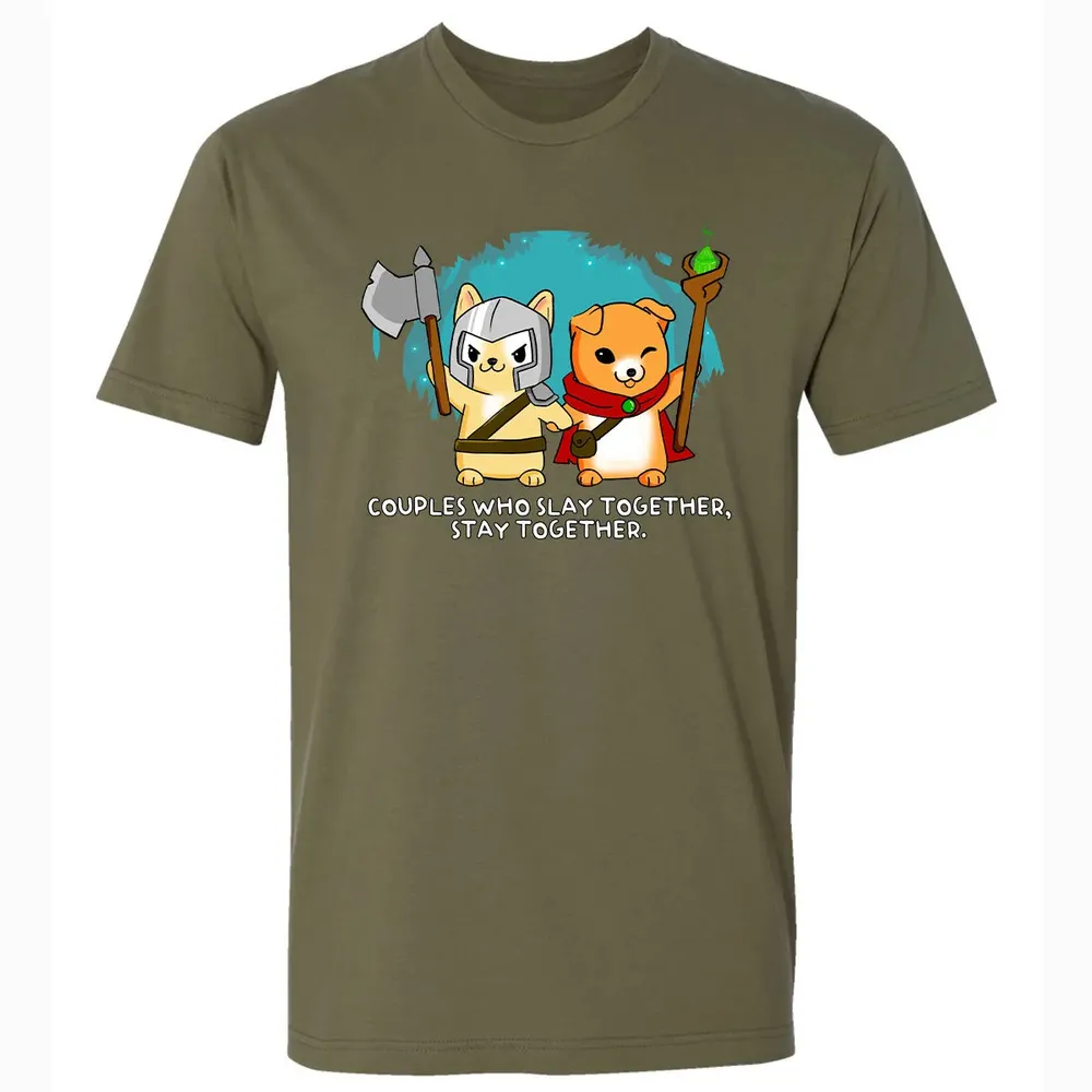 Couples Who Slay Together Stay Together Premium Unisex T-shirt - 5