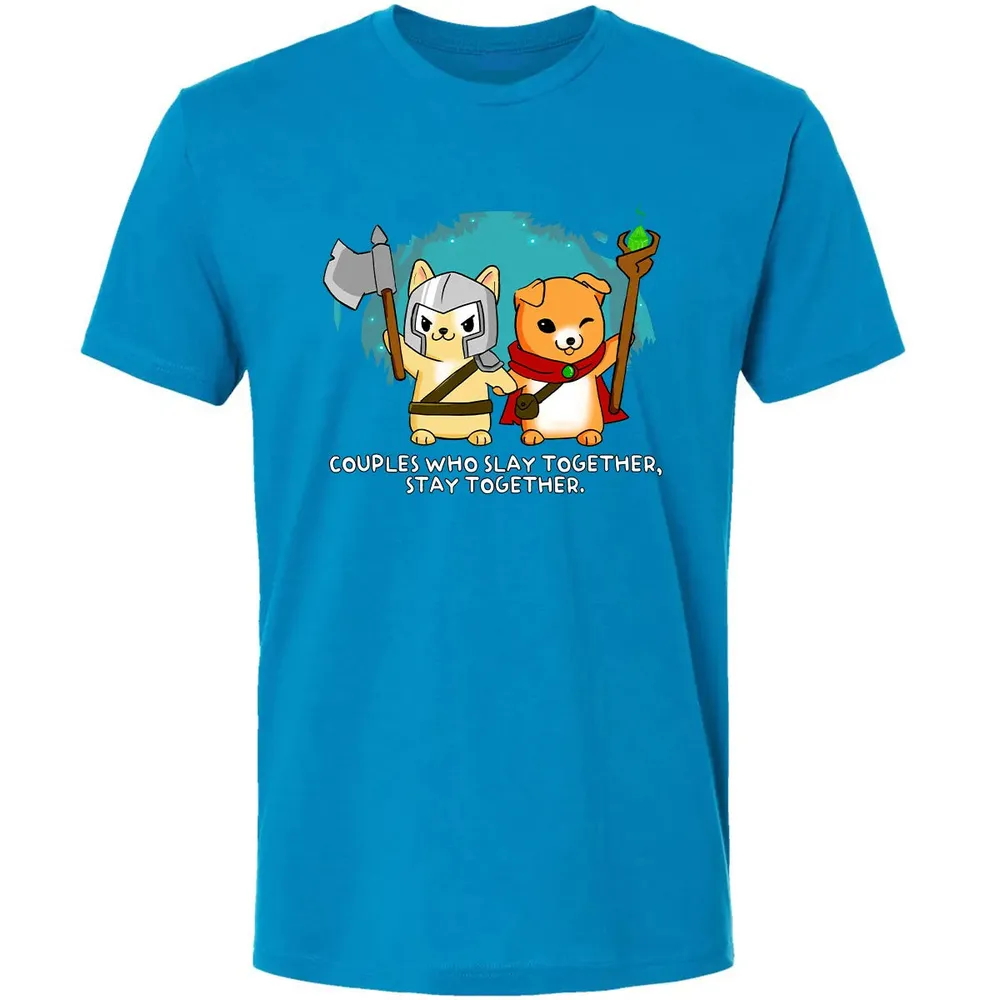 Couples Who Slay Together Stay Together Premium Unisex T-shirt - 15