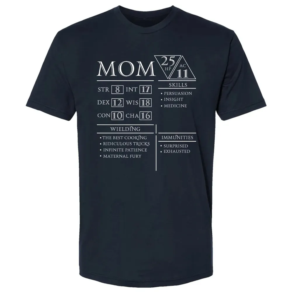 Mom Stats Premium Unisex T-shirt - 2