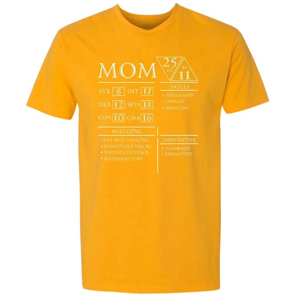 Mom Stats Premium Unisex T-shirt - 11