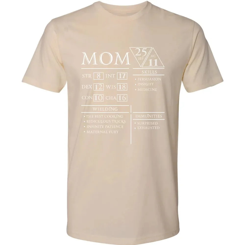 Mom Stats Premium Unisex T-shirt - 13