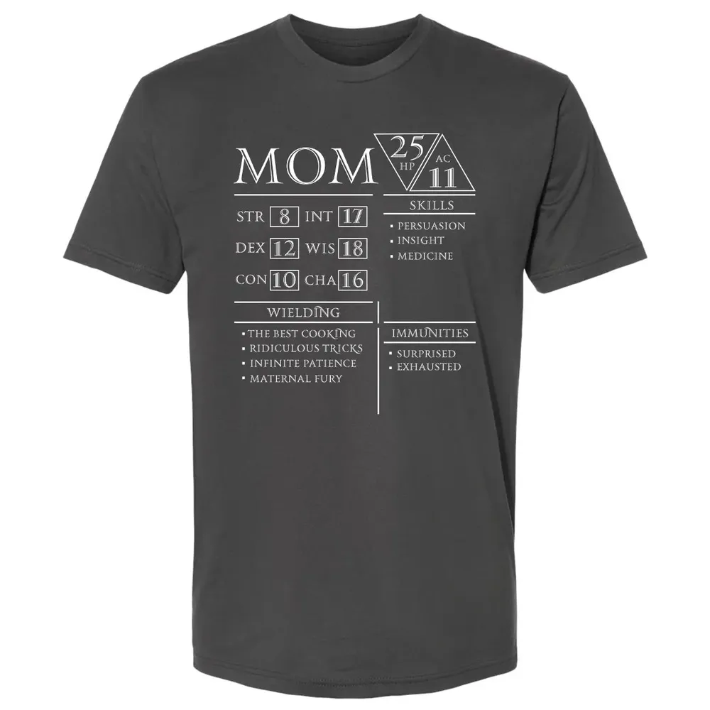Mom Stats Premium Unisex T-shirt - 8