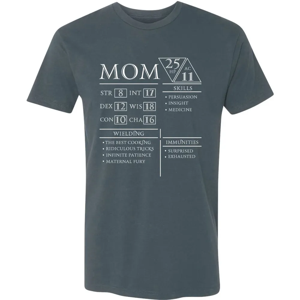 Mom Stats Premium Unisex T-shirt - 14