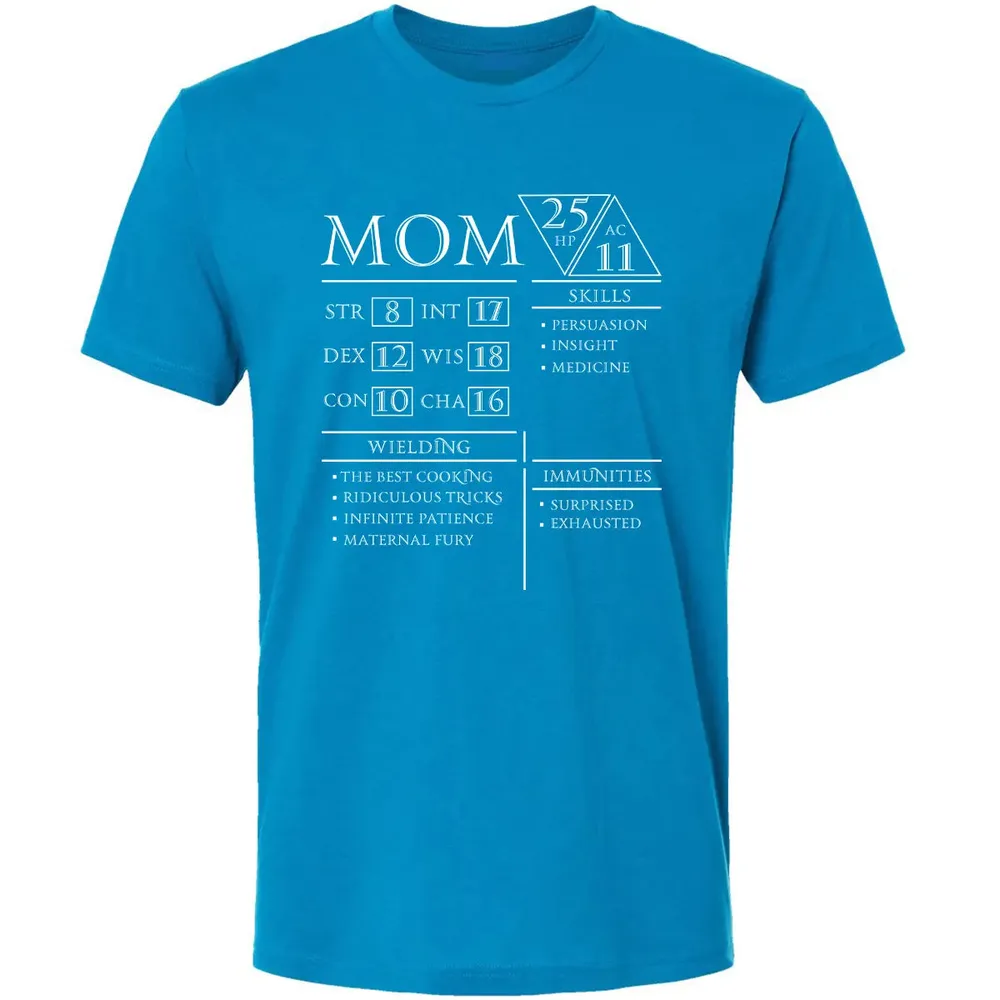 Mom Stats Premium Unisex T-shirt - 15