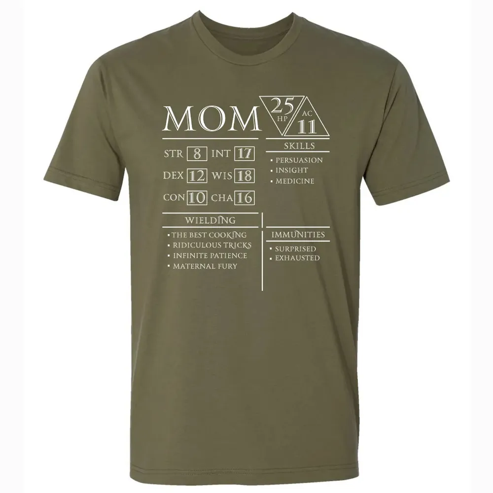 Mom Stats Premium Unisex T-shirt - 5