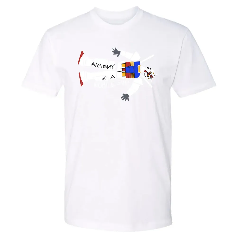 Mobile Suit Anatomy Premium Unisex T-shirt - 4