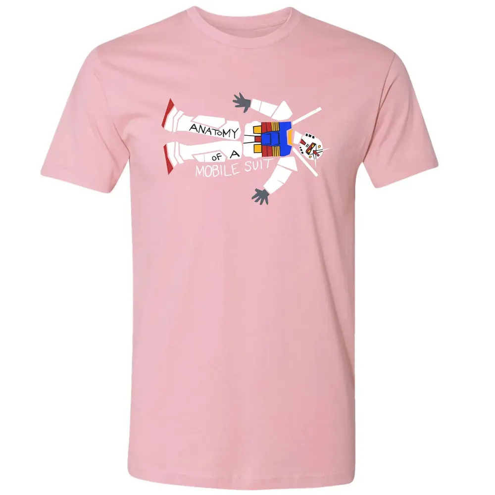 Mobile Suit Anatomy Premium Unisex T-shirt - 3