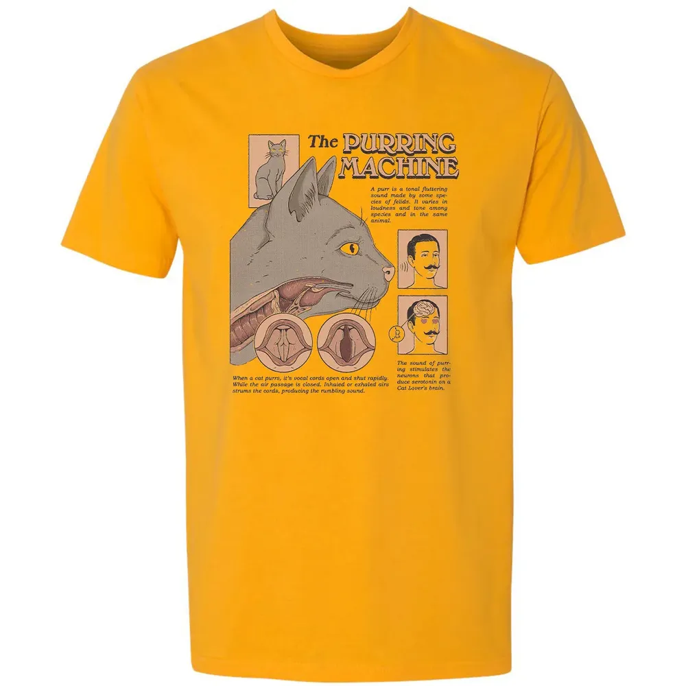 The Purring Machine Premium Unisex T-shirt - 11