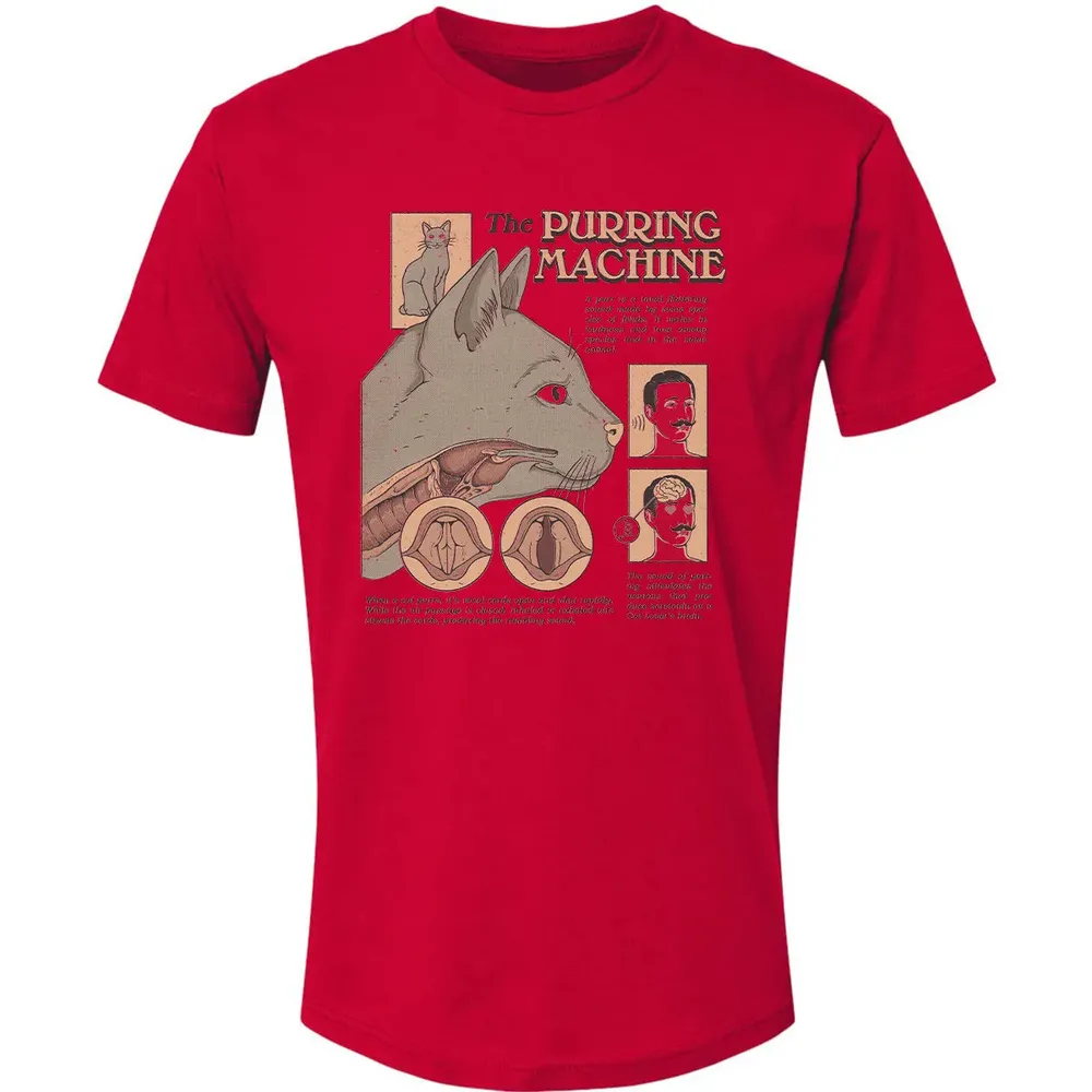 The Purring Machine Premium Unisex T-shirt - 6