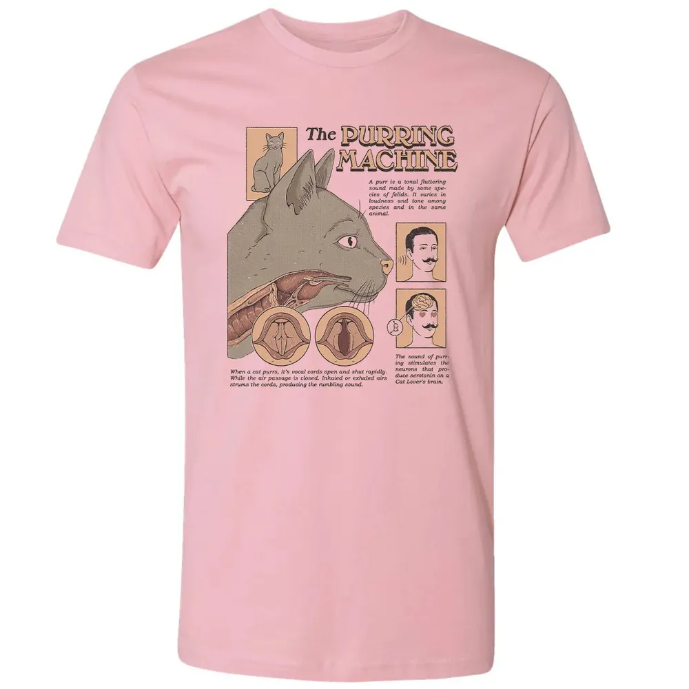 The Purring Machine Premium Unisex T-shirt - 3