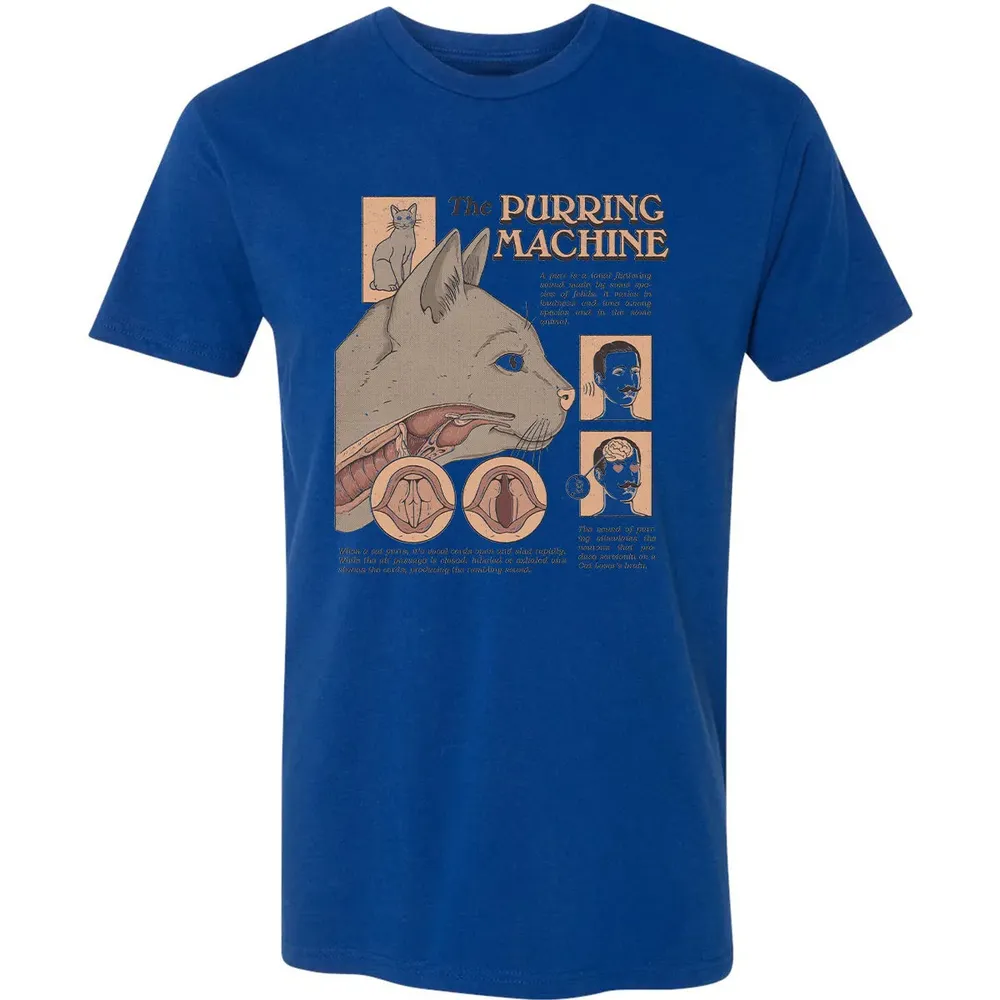 The Purring Machine Premium Unisex T-shirt - 10
