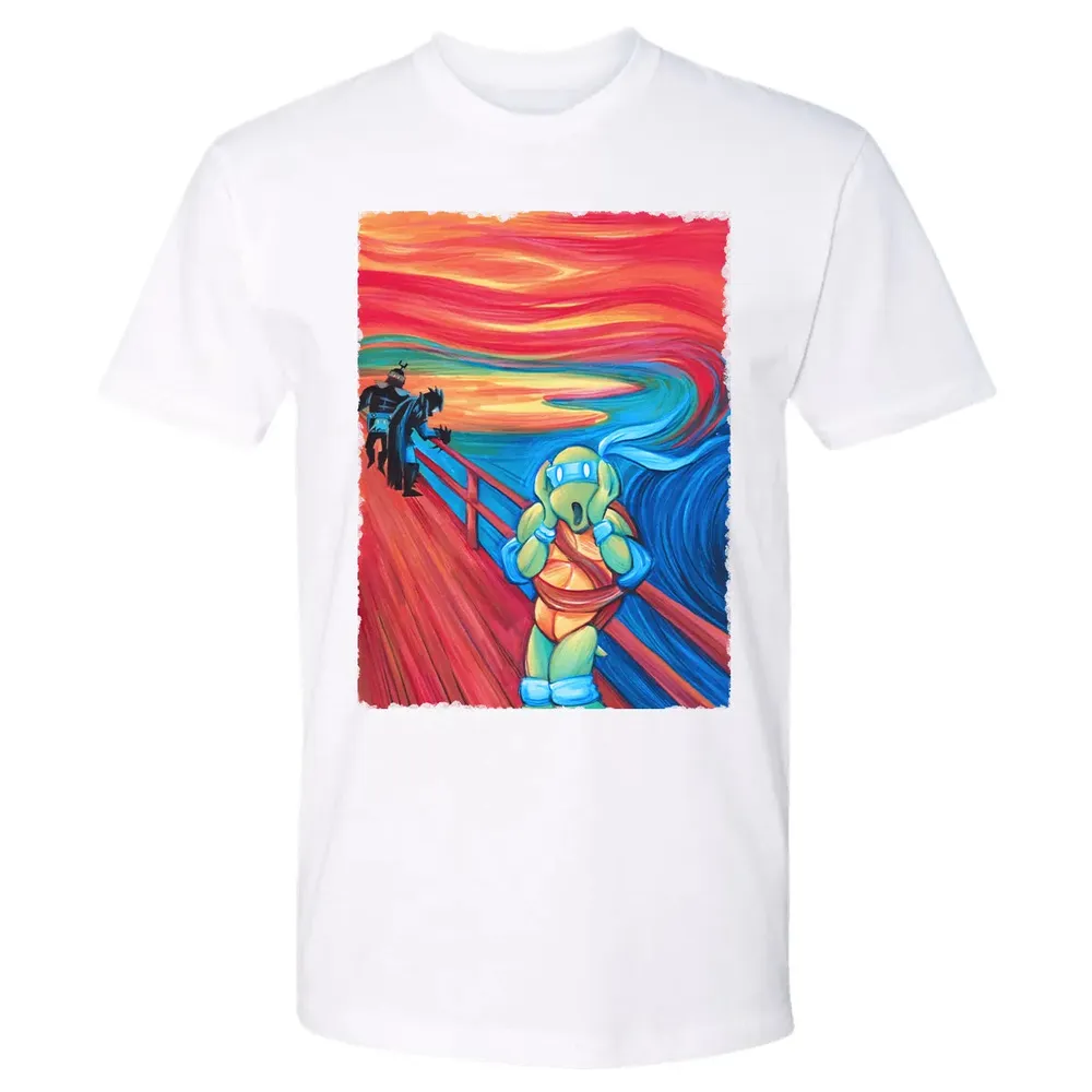 The Scream Ninja Turtle Premium Unisex T-shirt - 4