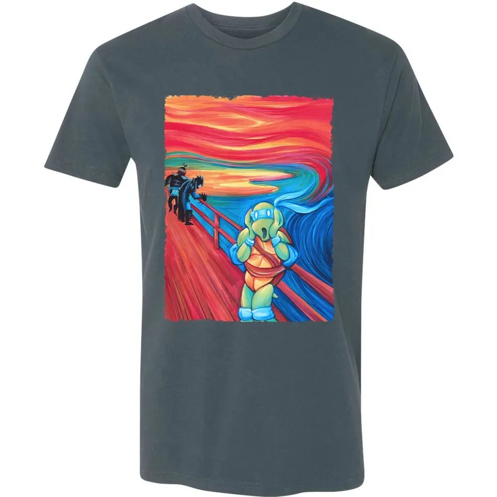 The Scream Ninja Turtle Premium Unisex T-shirt - 14