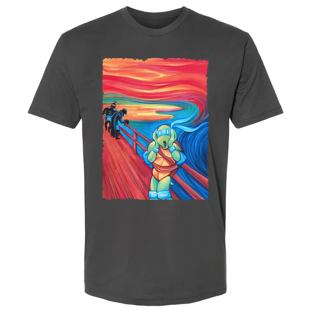 The Scream Ninja Turtle Premium Unisex T-shirt - 8