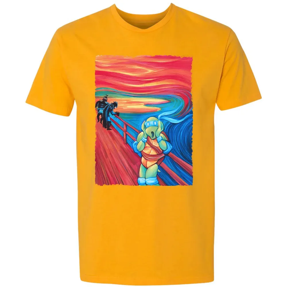 The Scream Ninja Turtle Premium Unisex T-shirt - 11