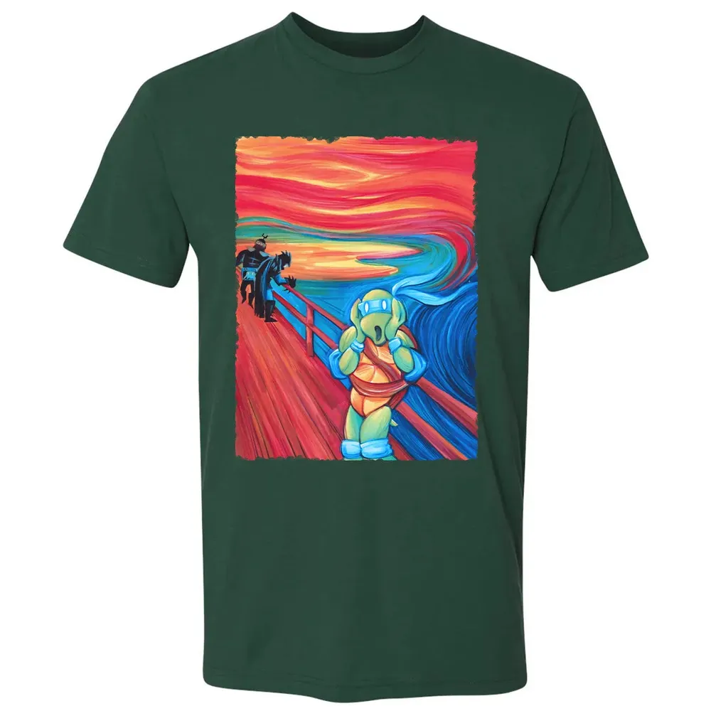 The Scream Ninja Turtle Premium Unisex T-shirt - 12