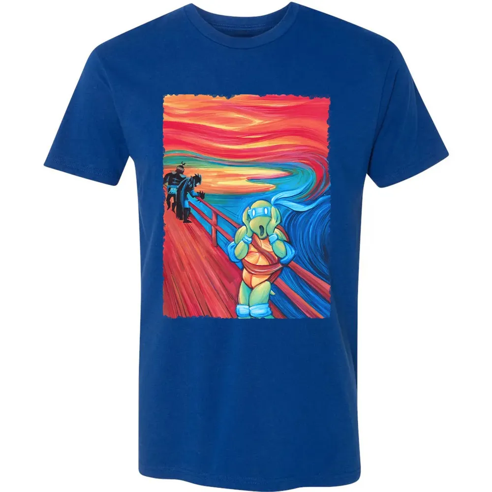 The Scream Ninja Turtle Premium Unisex T-shirt - 10